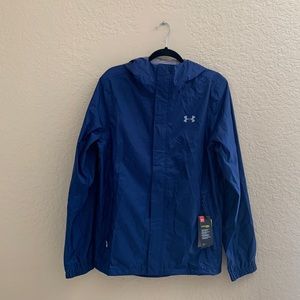 Under Armour Blue Storm Proof Rain Jacket